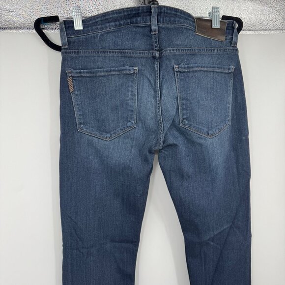 Paige Federal Slim Straight Leg Mens Jeans Size 31 Dark Wash - Picture 7 of 8